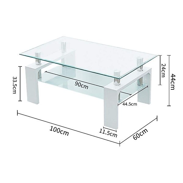 Ofcasa Couchtisch Kaffetisch Beistelltisch (1 Tisch), günstig online kaufen