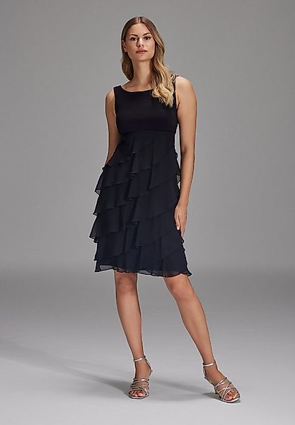 SWING Cocktailkleid - Cocktailkleid aus Materialmix Taillierter Schnitt mit günstig online kaufen