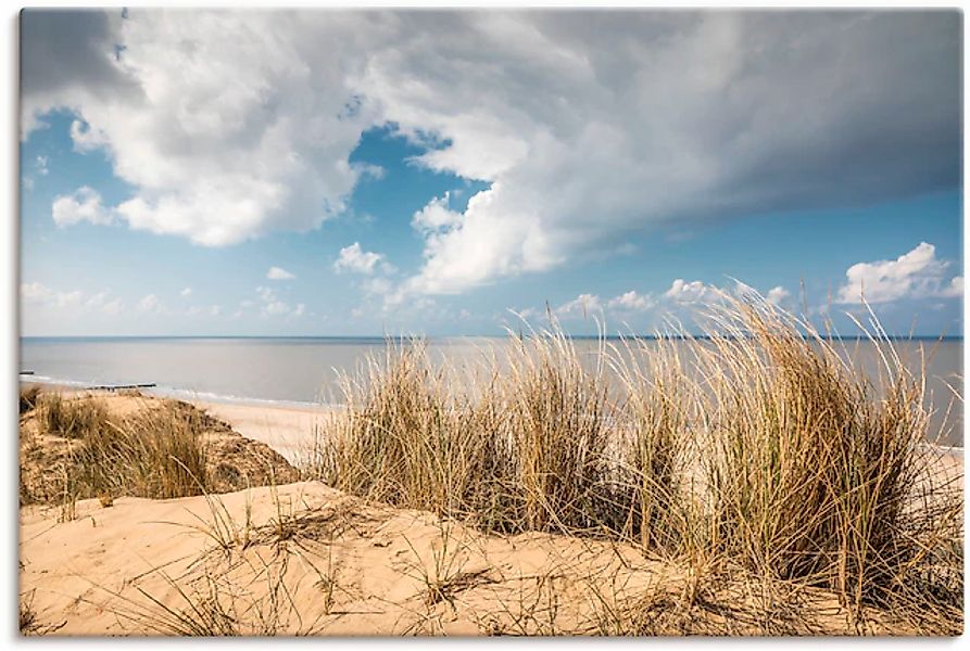 Artland Wandbild »Weg durch die Dünen am Roten Kliff« Strandbilder 1 Stk. t günstig online kaufen