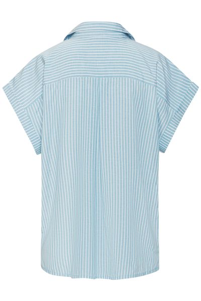 LASCANA Hemdbluse aus Leinenmix mit Knopfleiste, Leinenbluse, Kurzarmbluse günstig online kaufen