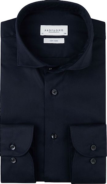 Profuomo Twill Hemd Navy - Größe 40 günstig online kaufen