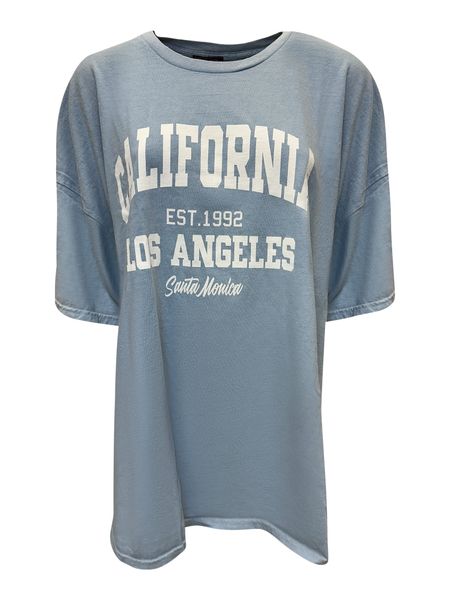 Worldclassca T-Shirt Worldclassca Oversized Print CALIFORNIA günstig online kaufen