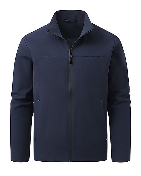 Allthemen Bomberjacke Herren Übergangsjacke Relaxed Fit mit Stehkragen und günstig online kaufen