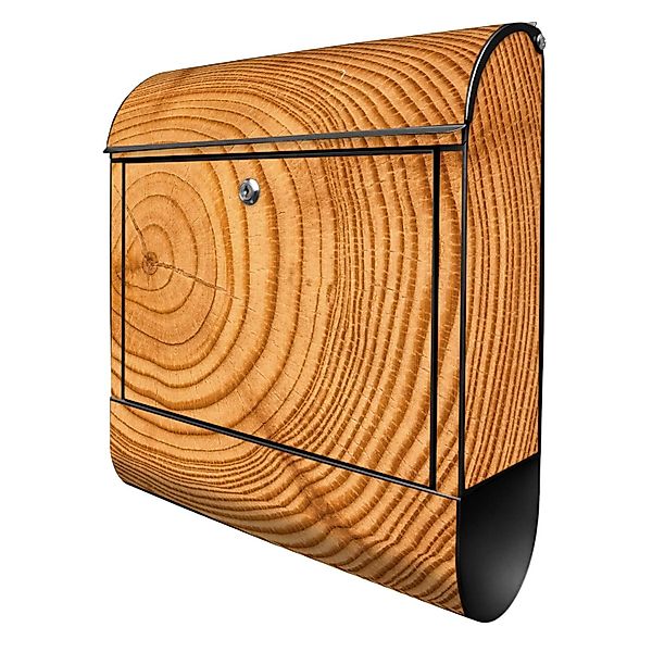 Banjado Design Briefkasten Schwarz Pulverbeschichtet 39x47x14cm 2 Schlüssel günstig online kaufen