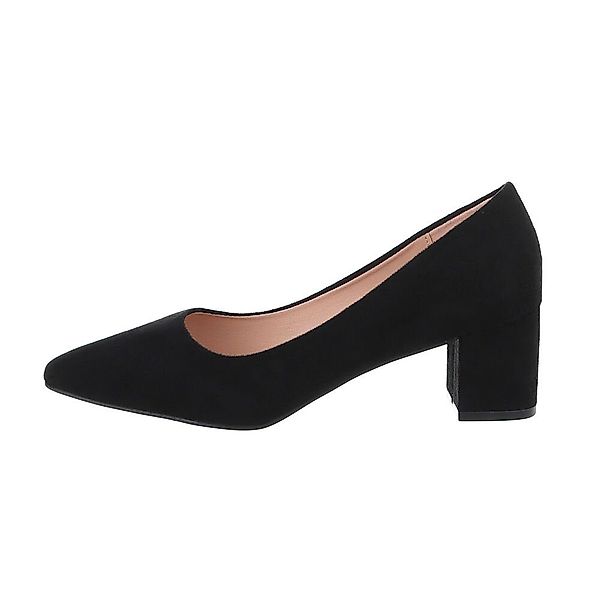 Ital-Design Damen Abendschuhe Elegant Pumps Blockabsatz günstig online kaufen