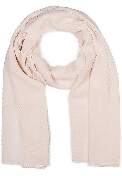 styleBREAKER Modeschal Gekreppter Unifarbener Schal, (1-St) günstig online kaufen