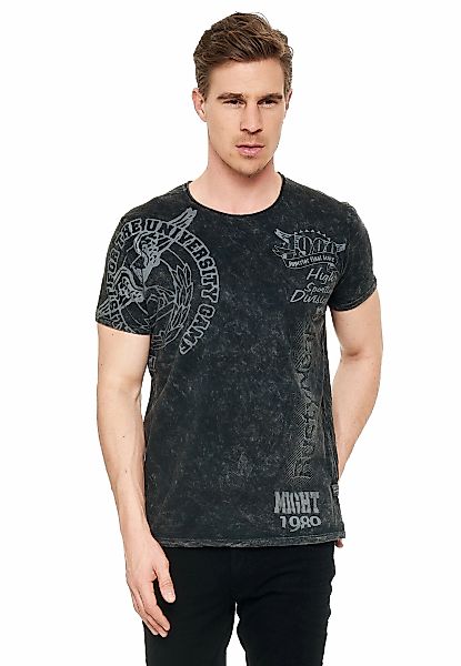 Rusty Neal T-Shirt, mit eindrucksvollem Print günstig online kaufen