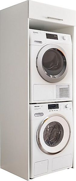 freiraum Waschmaschinenumbauschrank LAUNDREEZY in weiß - 67,5x200x67,5 (BxH günstig online kaufen