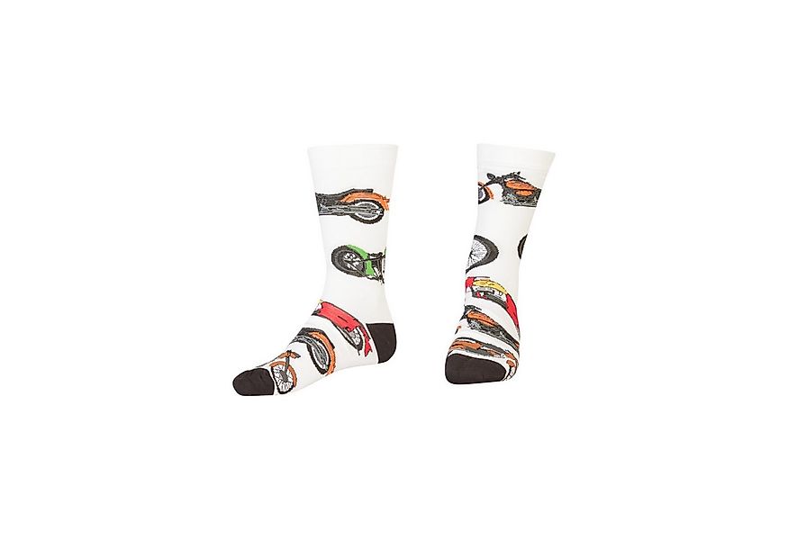 AbgeStrumpft Freizeitsocken Abgestrumpft Socken Motorrad (1 Paar, 1-Paar, 1 günstig online kaufen