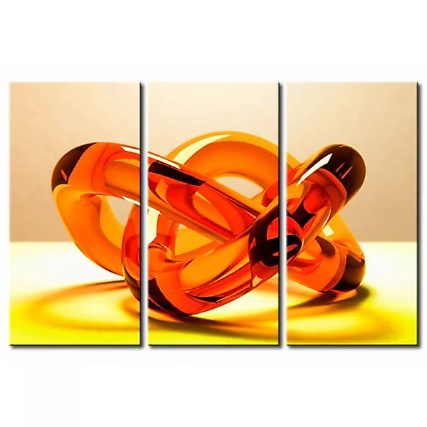 Bild auf Leinwand Glasfalle – Orange  XXL günstig online kaufen