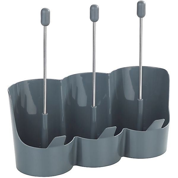 Wenko Flaschenhalter Filia 29 cm x 27 cm x 12,5 cm Schwarz günstig online kaufen