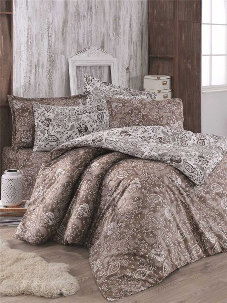 ROLFNERS Bettwäsche, Braun, 135x200cm, 155x220cm, 200x200cm, günstig online kaufen