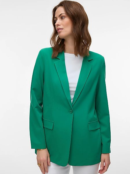Vero Moda Longblazer "VMZELDA LS LOOSE BLAZER NOOS" lässige Form, 1-Knopf V günstig online kaufen