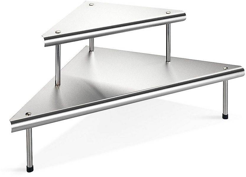 Maximex Küchenregal Modell Massivo Duo, Eckregal für die Küche, 2 Ablagen, günstig online kaufen