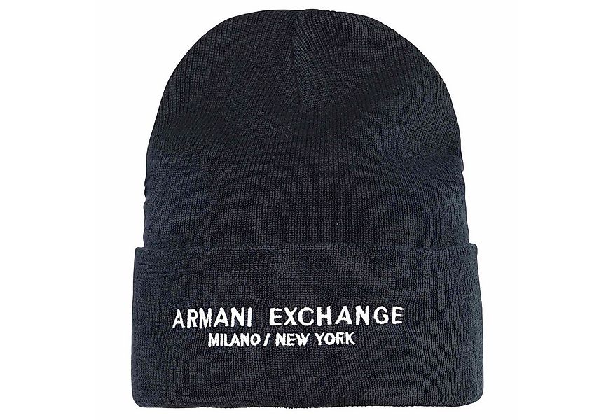 ARMANI EXCHANGE Beanie Herren Mütze Polyester Cappello Beanie günstig online kaufen
