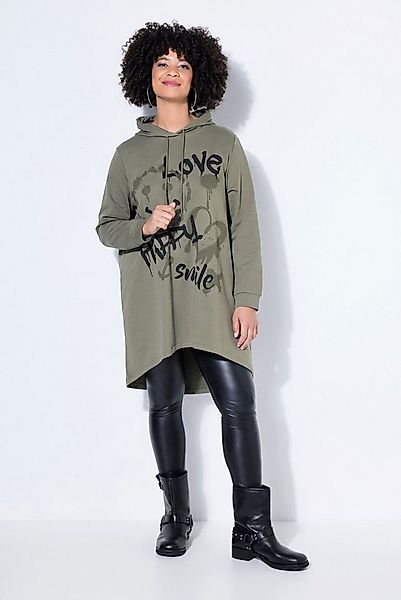 Angel of Style Sweatshirt Hoodie oversized Smiley-Motiv mit Schriftzug günstig online kaufen