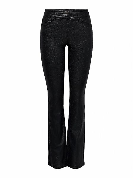 ONLY Bootcuthose "ONLCLARE MW FLARED GLITTER PANT PNT" günstig online kaufen
