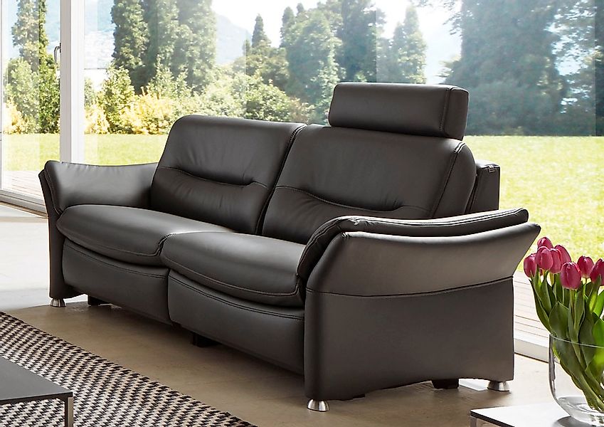 HUKLA 2,5-Sitzer "HU-SF15058 Ledersofa, Breite 194 cm", aus Leder, optional günstig online kaufen