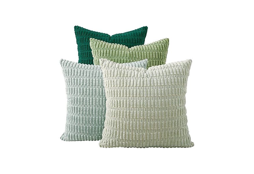 Interior by Hakito Dekokissen 4er Set Kissenbezüge inklusive Füllkissen Set günstig online kaufen