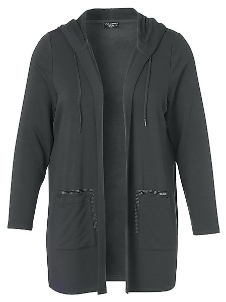 VIA APPIA DUE Strickjacke mit Glitzersteinen günstig online kaufen