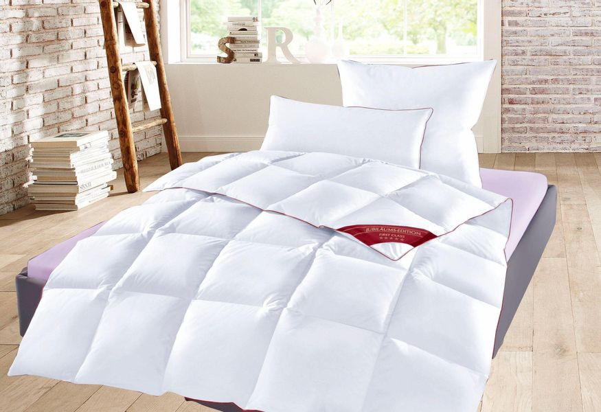 Hanse by RIBECO Daunenbettdecke "Jule" warm Füllung 90Daunen10Federn 1 Stk. günstig online kaufen