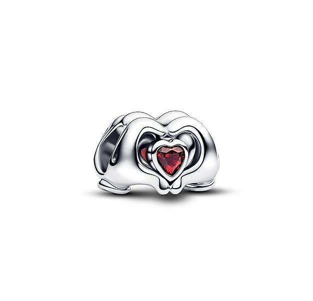 Pandora Charm-Einhänger 793995C01, Mickey Maus Handschuhe in Herzform günstig online kaufen
