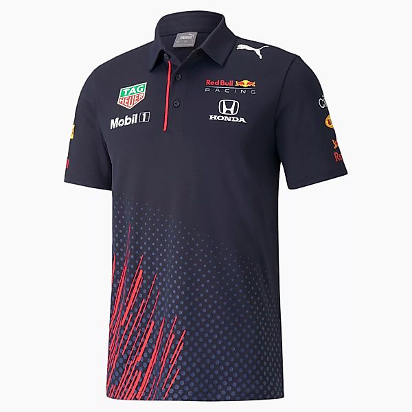 PUMA Red Bull Racing Team Herren Poloshirt | Blau | Größe: S günstig online kaufen