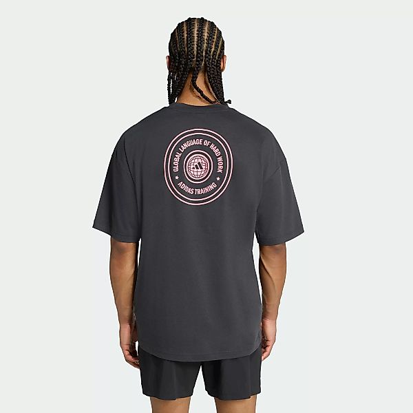 adidas Performance T-Shirt "GFX TEE GLOB Q3" günstig online kaufen