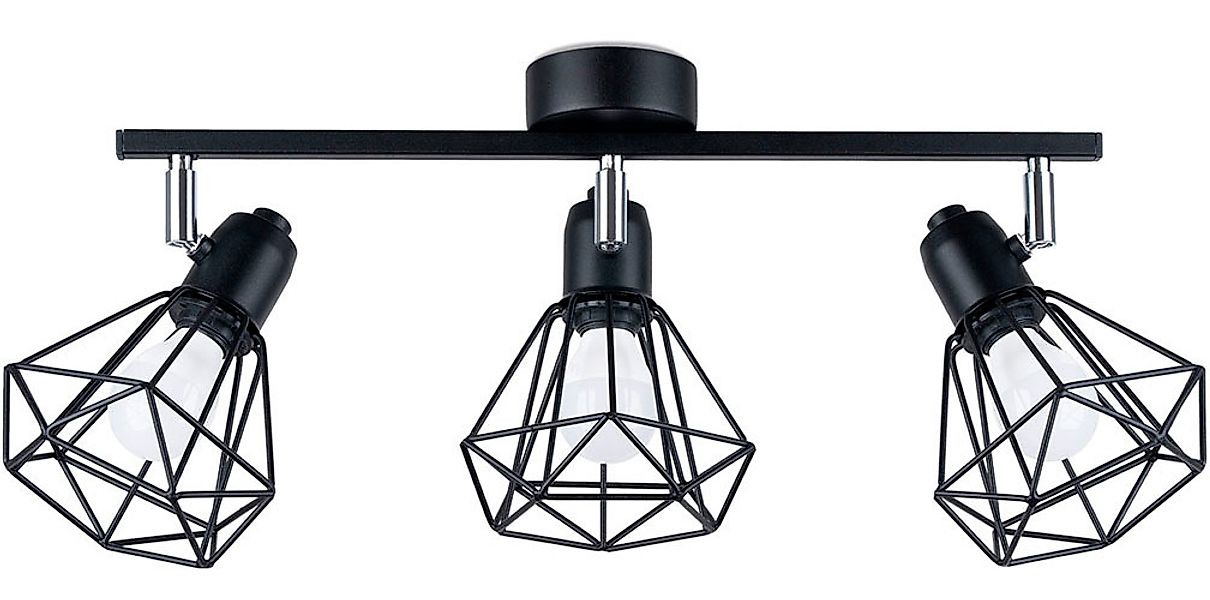 SOLLUX lighting Deckenleuchte »ARTEMIS«, 3 flammig, Leuchtmittel E14   ohne günstig online kaufen
