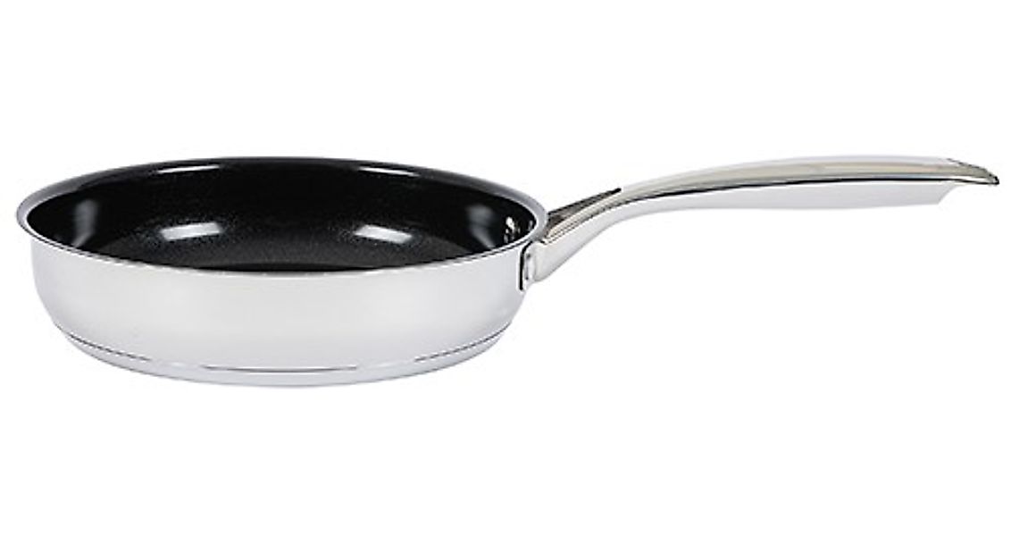 Bratpfanne AXENTIA ca. 24 cm 1 Stück Edelstahl günstig online kaufen