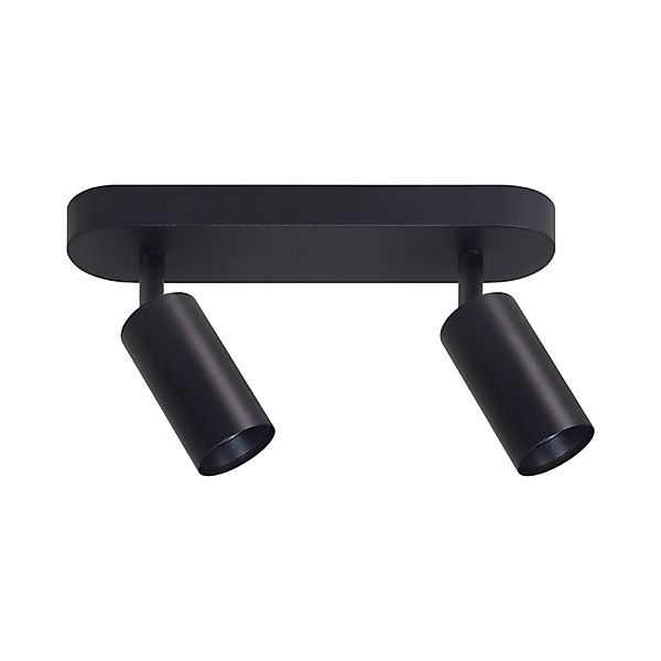 LUXULA LED Aufbauspot 2-Flammig GU10 Schwenkbar Deckenstrahler Deckenspot A günstig online kaufen