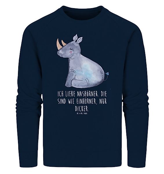 Mr. & Mrs. Panda Longpullover Einhorn Nashorn Größe XXL - French Navy - Ges günstig online kaufen