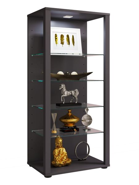 VCM Standvitrine Holz Glas Stand Vitrine günstig online kaufen