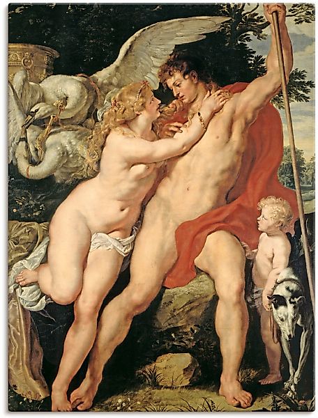 Artland Leinwandbild "Venus und Adonis. Um 1610" Paar 1 Stk. tlg. auf Holzr günstig online kaufen