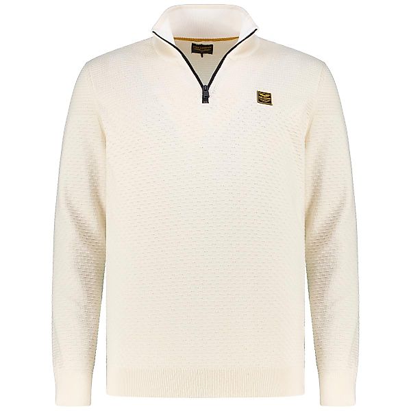 PME LEGEND Troyer aus Baumwolle Farbe weiß Größe: 5XL günstig online kaufen