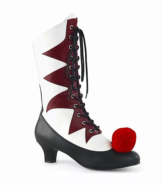 Funtasma Stiefel Motto ClownIT-120 weiss (Schuhgröße: EUR 42) günstig online kaufen