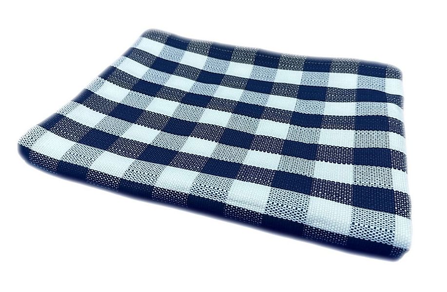 texpot Tischdecke Tischwäsche im 2 cm Karo blau-weiß 100% Baumwolle Landhau günstig online kaufen