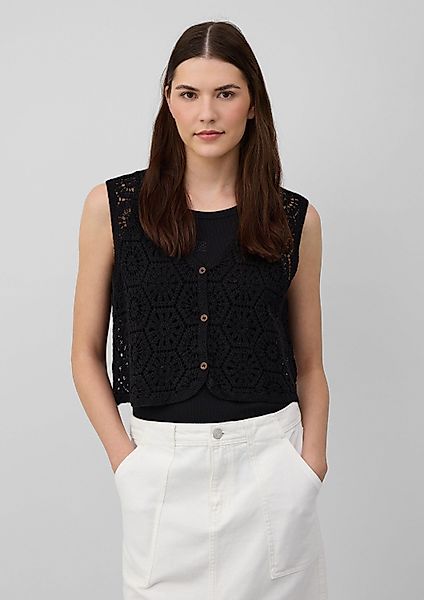 s.Oliver Funktionsweste Indoor-Weste Verkürzte Weste aus günstig online kaufen