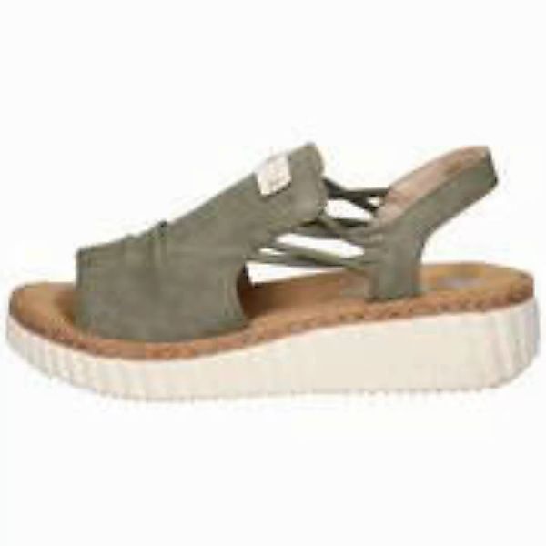 Rieker Plateausandale, Keilsandalette, Sommerschuh mit Juterahmen günstig online kaufen
