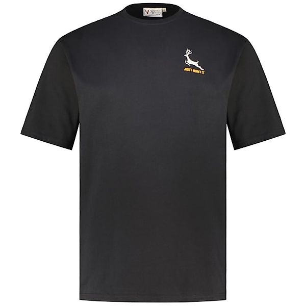 Hubertus T-Shirt mit Stickerei günstig online kaufen