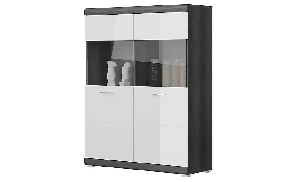 Highboard   ¦ weiß ¦ Maße (cm): B: 113 H: 139 T: 34.0 Kommoden & Sideboards günstig online kaufen