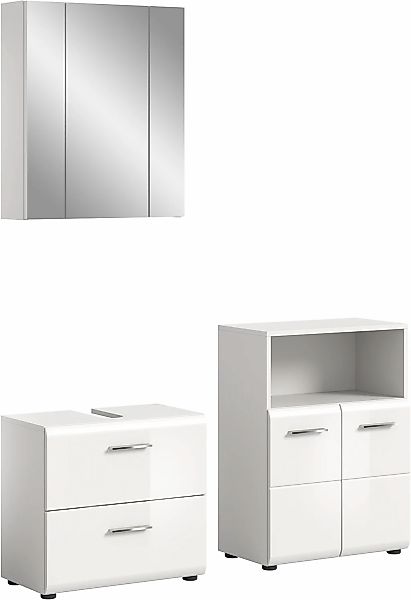 INOSIGN Badmöbel-Set "FLORENZ, TOPSELLER, 3-teilige Badkombination, hochwer günstig online kaufen