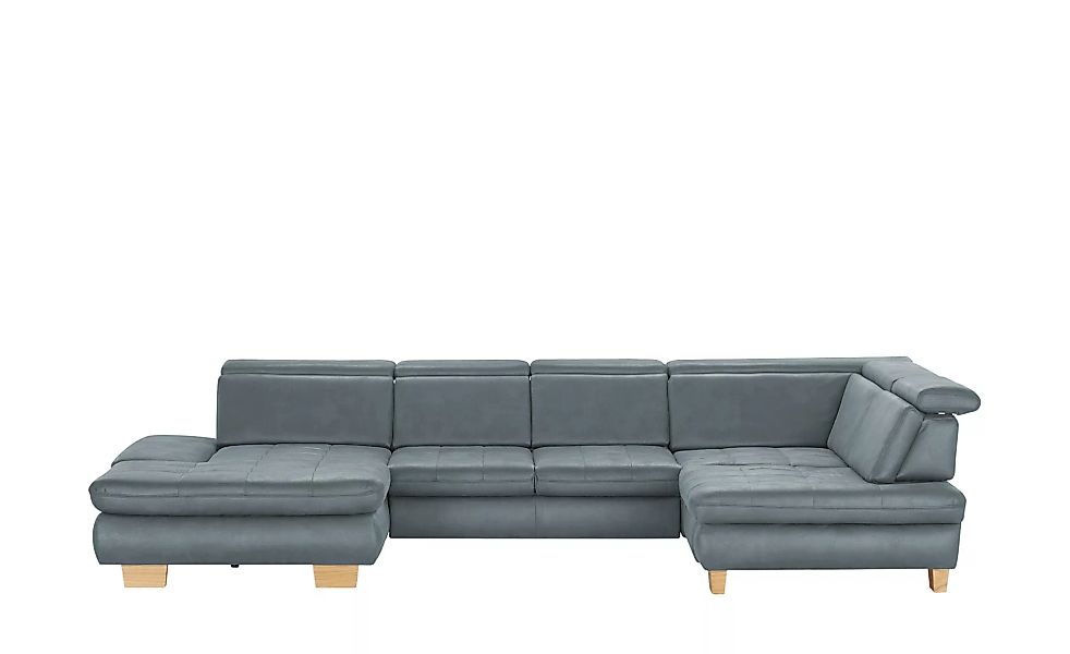 Mein Sofa bold Wohnlandschaft - blau - 84 cm - Polstermöbel > Sofas > Wohnl günstig online kaufen