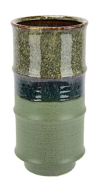 I.GE.A. Dekovase Blumenvase aus Keramik, geriffelt, günstig online kaufen