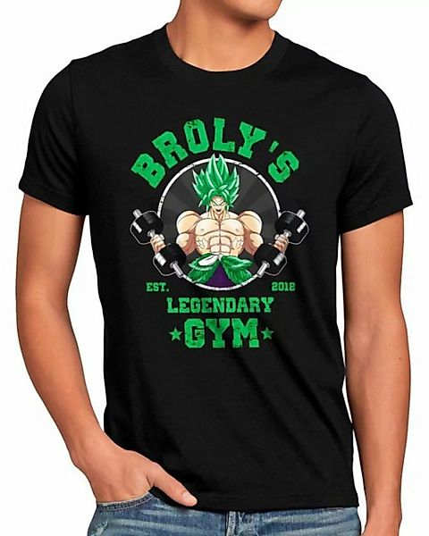 style3 Print-Shirt Herren T-Shirt Brolys Gym super dragonball z gt songoku günstig online kaufen
