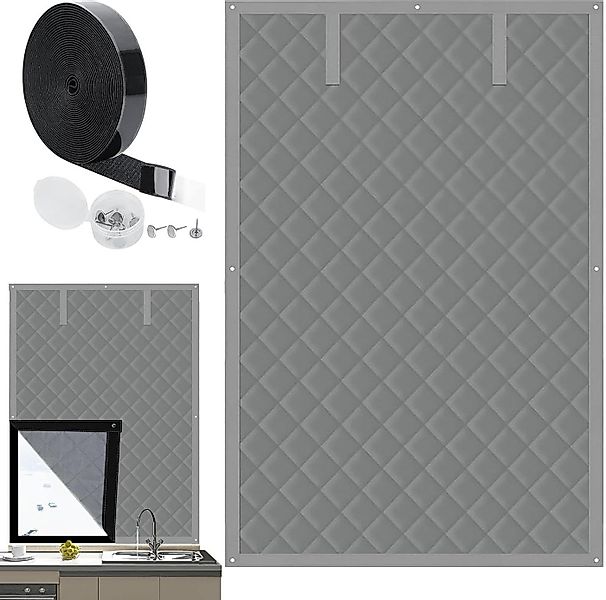 Coonoor Vorhang Verdickte Schalldämmvorhänge, Windschutz- und Kälteschutzvo günstig online kaufen