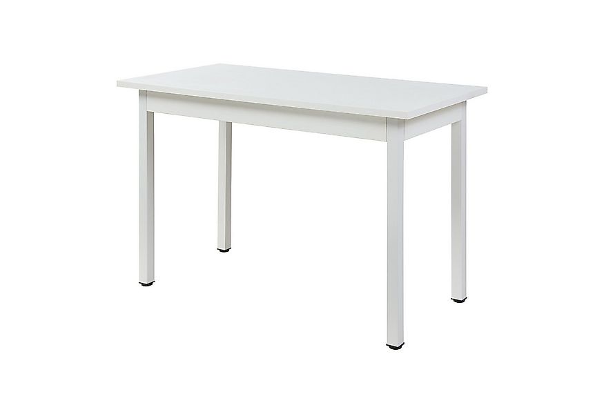 en.casa Esstisch, »Den Haag« 120x60 cm Weiß günstig online kaufen