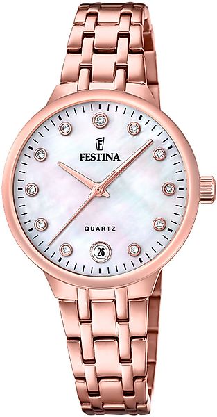 Festina Quarzuhr Mademoiselle F20722/1, Armbanduhr, Damenuhr, günstig online kaufen