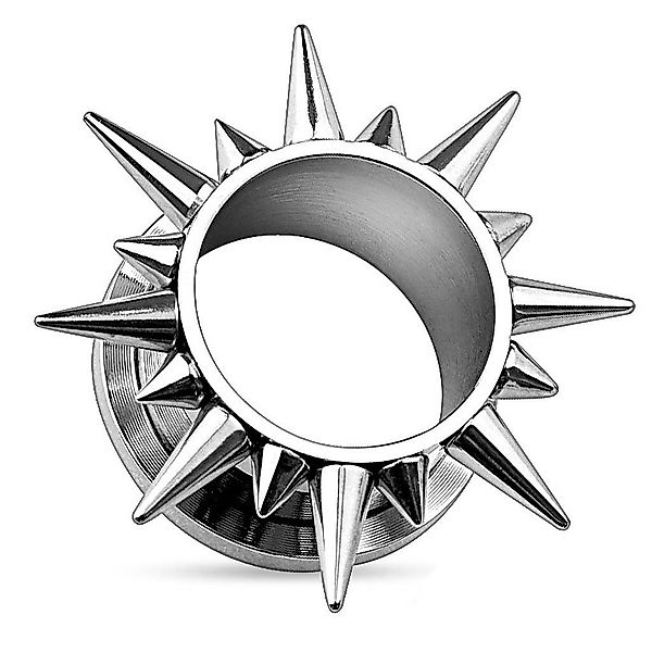 Taffstyle Plug Flesh Ohr Tunnel Edelstahl günstig online kaufen