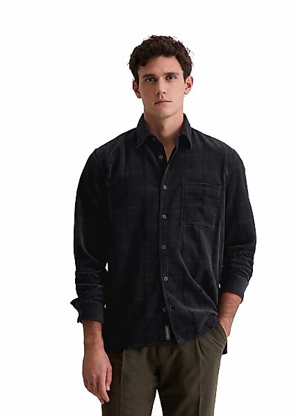 Marc OPolo Langarmhemd "mit spannendem Struktur-Mix" günstig online kaufen